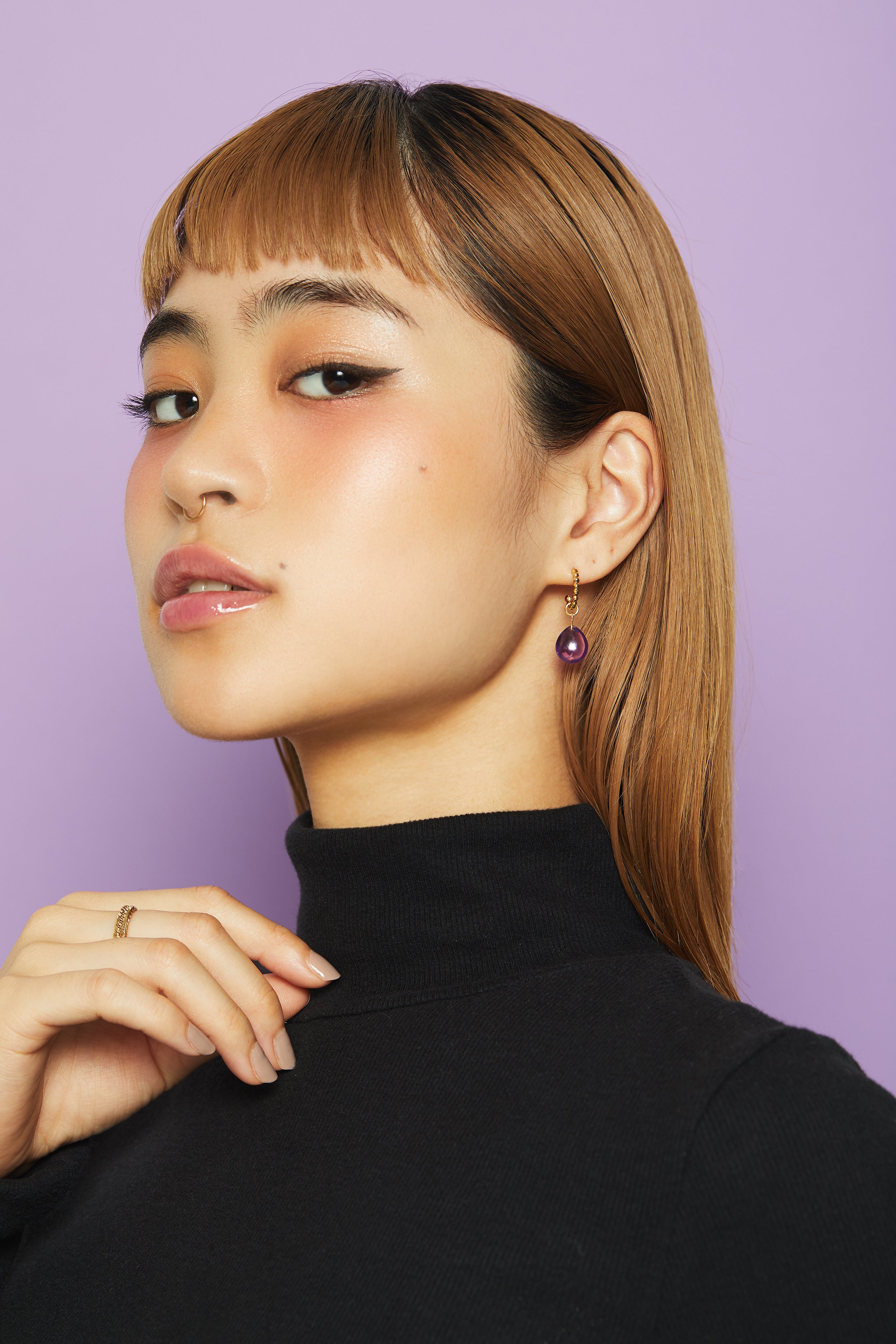 Ludique Amethyst Gold