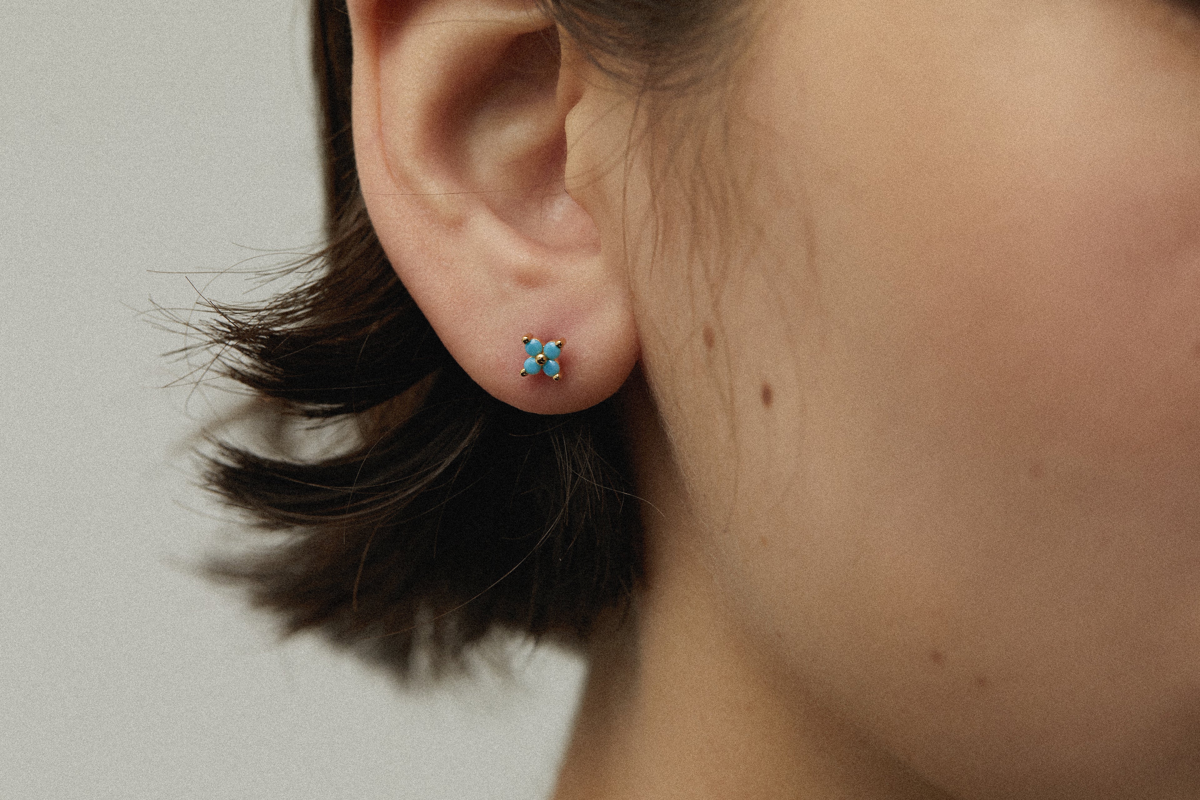 Amity Bloom Turquoise Gold