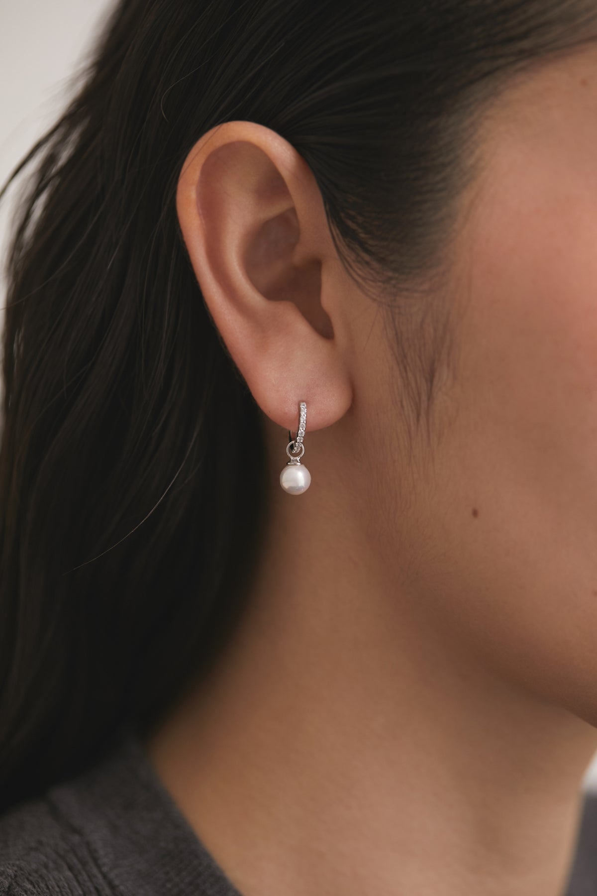 Ludique Round Pearl Silver