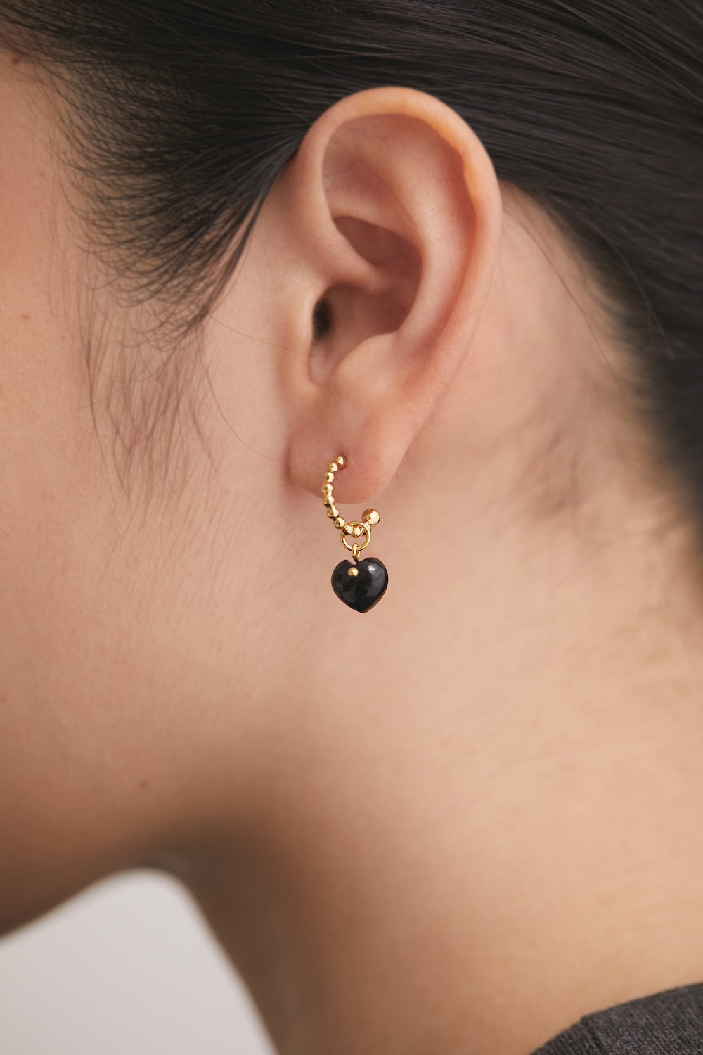 Ludique Onyx Heart Gold
