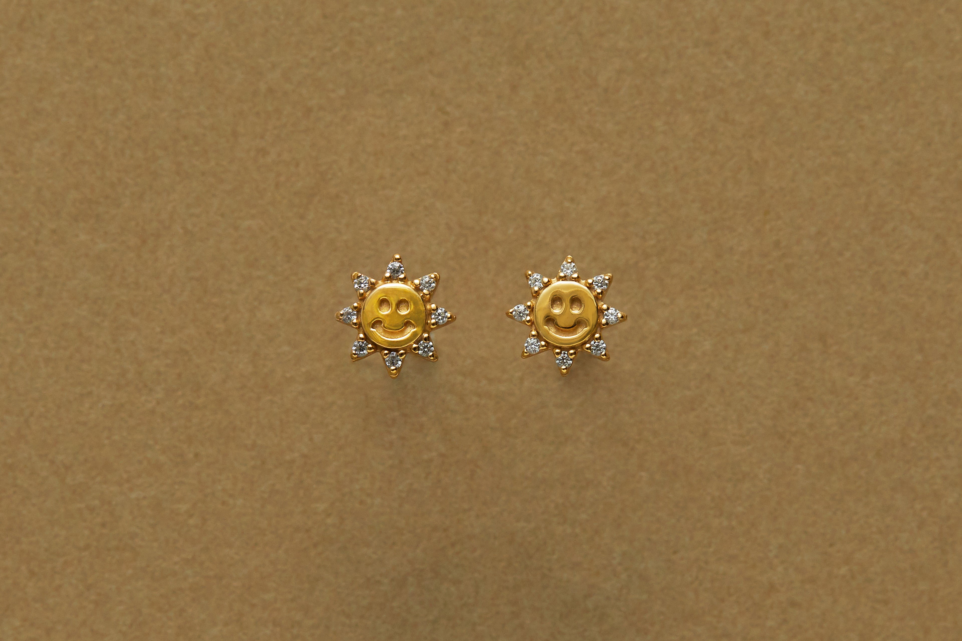 BAQLESS Honesty Sol ピアス Honesty Sol Gold